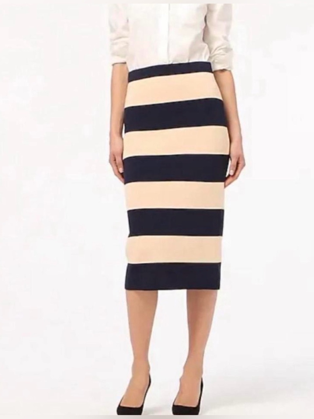 J.Crew Rugby Striped Sweater Skirt NWTs
